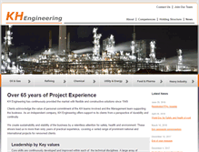 Tablet Screenshot of kh-engineering.nl